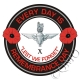 The 10th Btn Parachute Regiment Remembrance Day Sticker